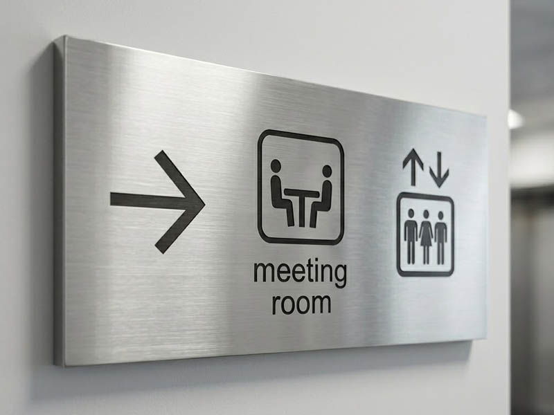 Identification signage sample 3
