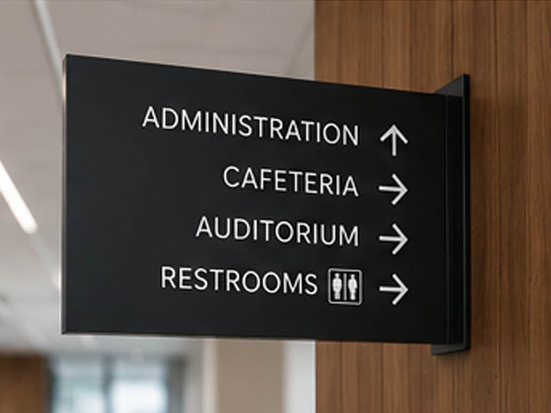 Identification signage sample 1
