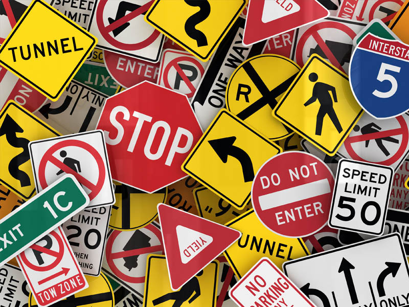 Regulatory signage example 5