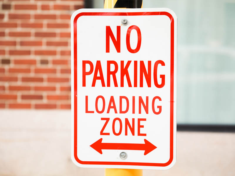Regulatory signage example 7